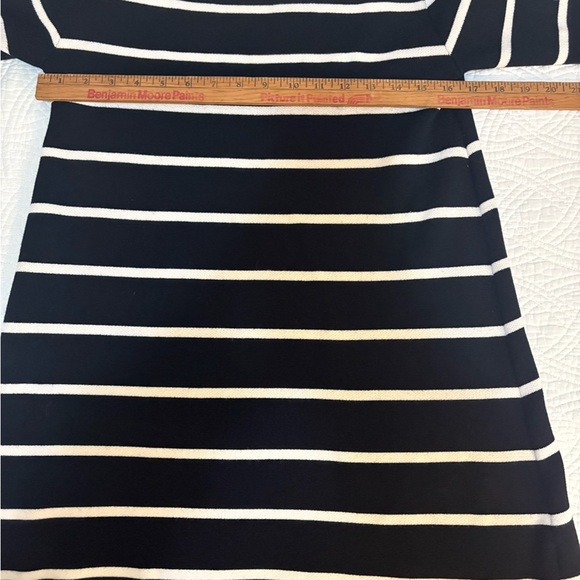 Zara Sweater striped Mini Dress Large - Picture 5 of 9